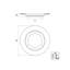 21cm Porcelain Appetiser Plate
