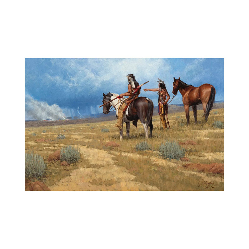 Renewal by Joe Velazquez - Wrapped Canvas Painting, 20.32 cm H x 30.48 cm W