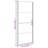 Shower Door 35.8" x 76.8" Black-96937950
