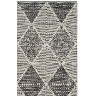 Bester Hand Woven Cotton Geometric Rug