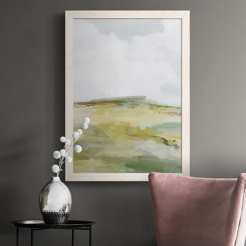 «Inlet Impression I», reproduction d'art sur toile simple, Blanc, H 37,5 po x l 27,5 po x P 1 po