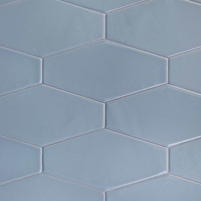 Manchester 4x8 Hexagon Glossy Ceramic Tile