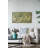 S/3 Rectangular Canvas Map Wall Art