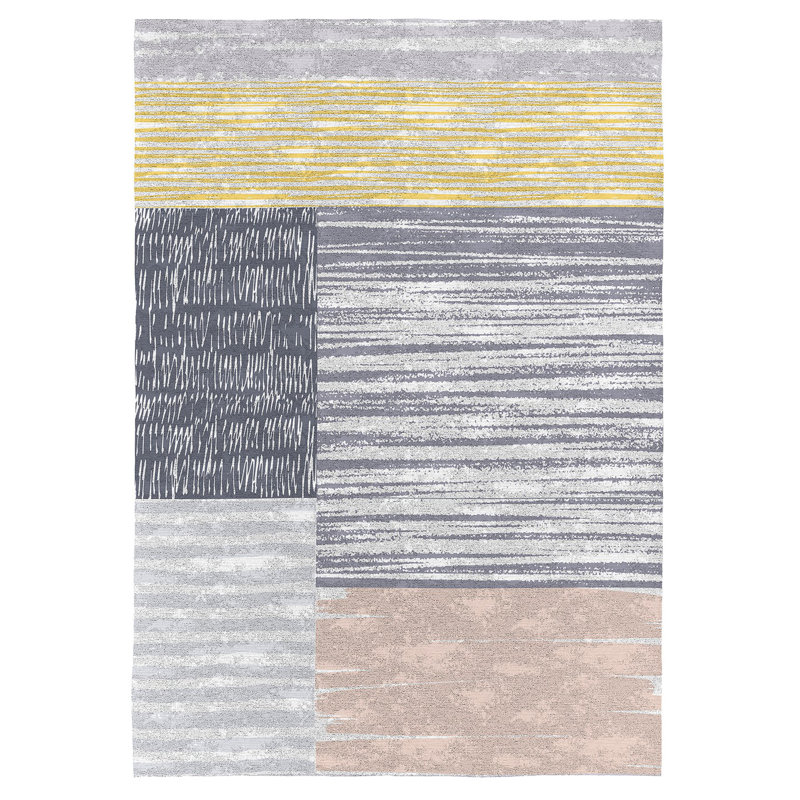 Aldora Machine Woven Grey Indoor Rug, Rectangle 120 x 170cm