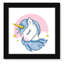 Impression sur papier Sparkly Unicorn-47848583-47848578