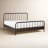 Dorella Acacia Wood Platform Bed-100757994