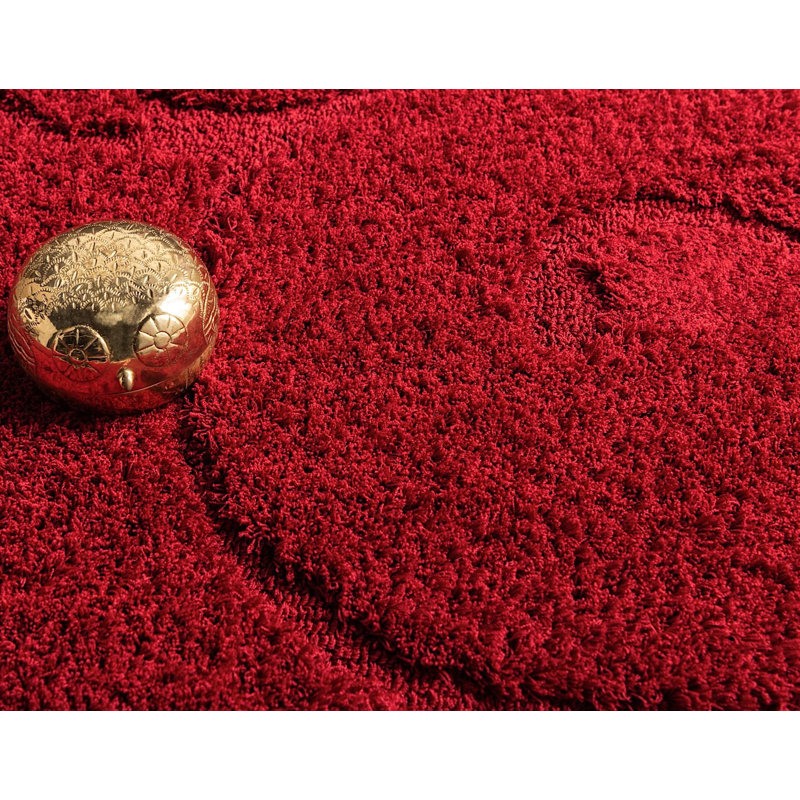 Baynes Indoor Rug, Runner 2'7" x 10', Red