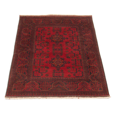One-of-a-Kind 3'4" X 5' New Age Wool Area Rug in