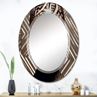 Beauvale - Miroir mural moderne ovale