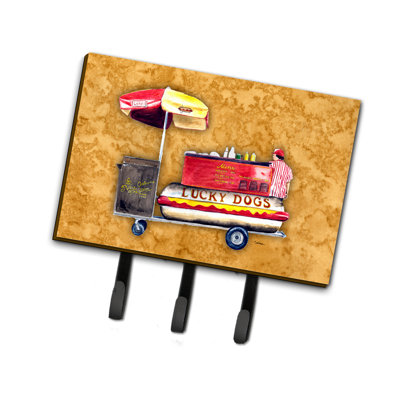 Metal Wall 3 - Hook Coat Rack