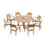 Vellore Outdoor Teak Dining Set-739688503