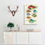 East Indies Fish Illustrations XXV by Louis Renard - Wrapped Canvas-55372905