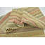Tapis de la laine beige 2 pi 9 po x 4 pi one-of-kind main noué la Nash