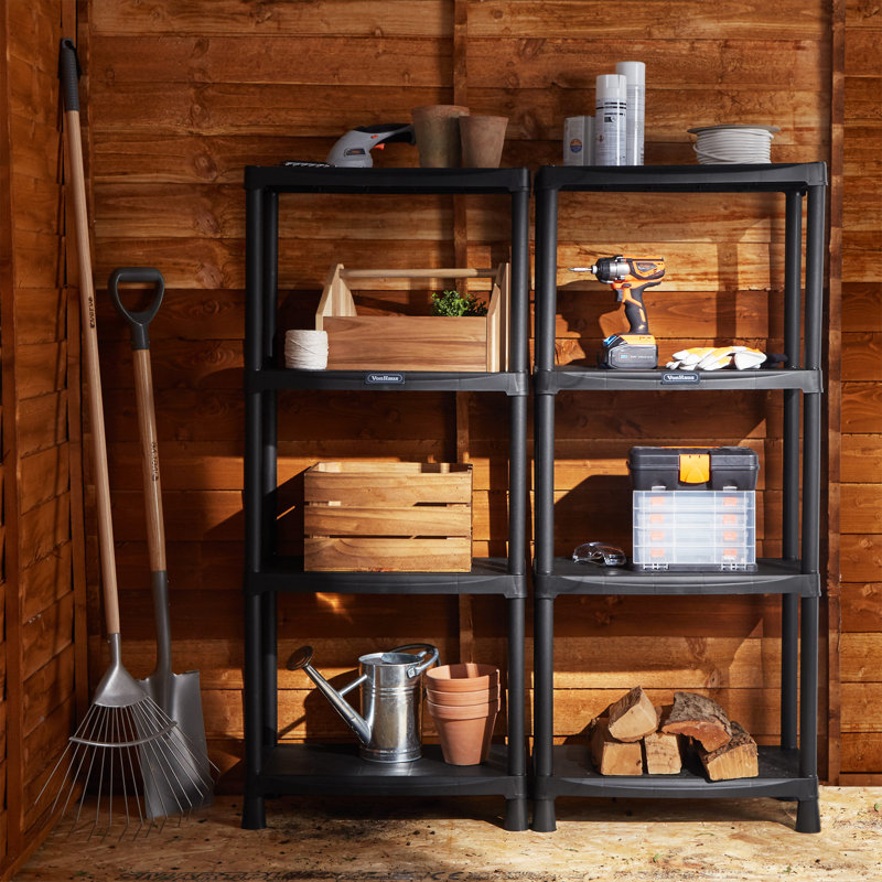 61cm W Plastic Shelving Unit