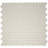 Supreme Tile Porcetile Round 11.58 in. x 12.41 in. Penny Matte Porcelain Mosaic Wall and Floor Tile