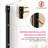 56-60" W X 74" H Semi-Frameless Sliding Shower Door, 1/4" (6Mm) Clear SGCC Tempered Glass, Matte Black Finished, Adjustable Width – No Cutting Required
