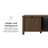 Dake 70" Media Console with Electric Fireplace-600959608