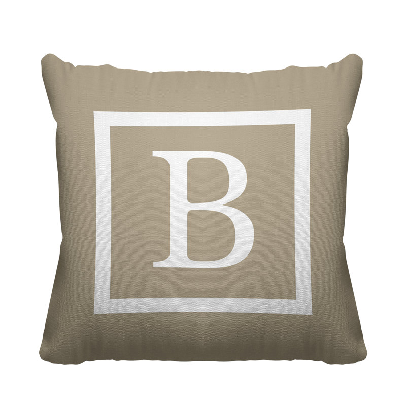 Coussin Colter, Beige, L 17 po x H 17 po, 19 po x l 19 po