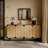 Accent Natural Sideboard Buffet Cabinet Storage