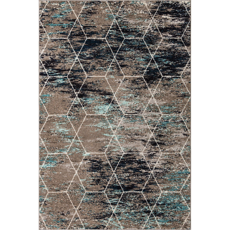 Galitea Geometric Indoor Rug, Rectangle 2' x 3'