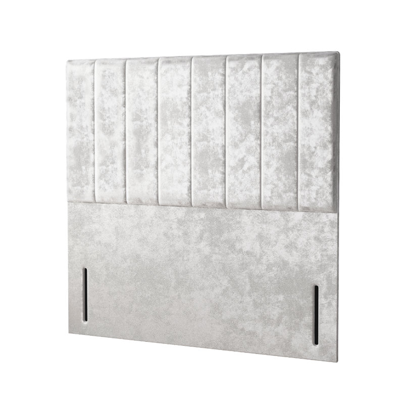Hedley Divan Bed Base, Silver, Single (3'), 2 Right Drawers