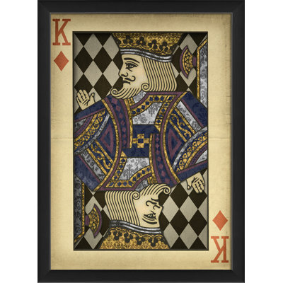 « king of diamants », impression encadrée
