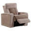 Fauteuil inclinable électrique de 39 po avec repose-tête réglable et accoudoirs carrés-1187376730