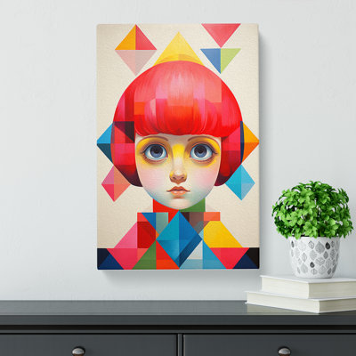 Kids Geometric - No Frame Art Prints - Wrapped Canvas