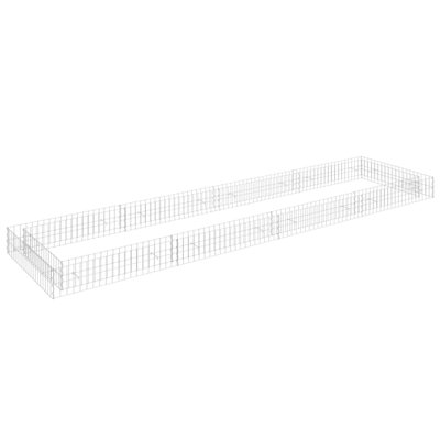 Dakota Fields Gabion Raised Bed Galvanised Steel