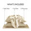 Ensemble de draps de luxe Satin infroissable-111014607-111014590