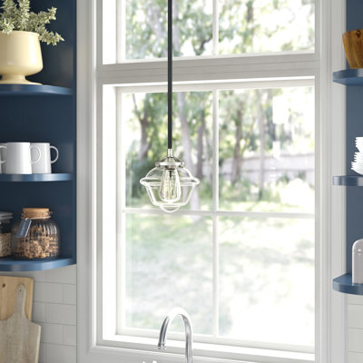 Luminaire suspendu simple à 1 lumière Baptiste