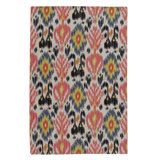 Flatweave Wool Area Rug in Multi
