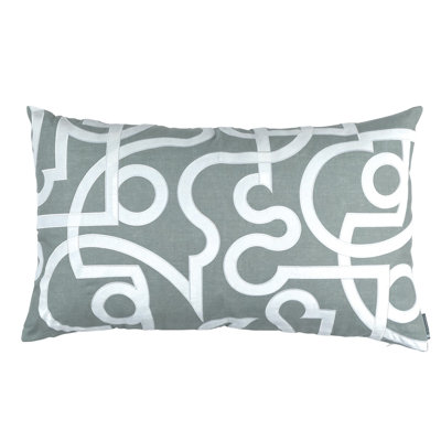 Geo Lumbar Pillow Cover & Insert