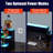 LED Lighted Liquor Bottle Shelf,LED Bar Shelves With Remote & App Control