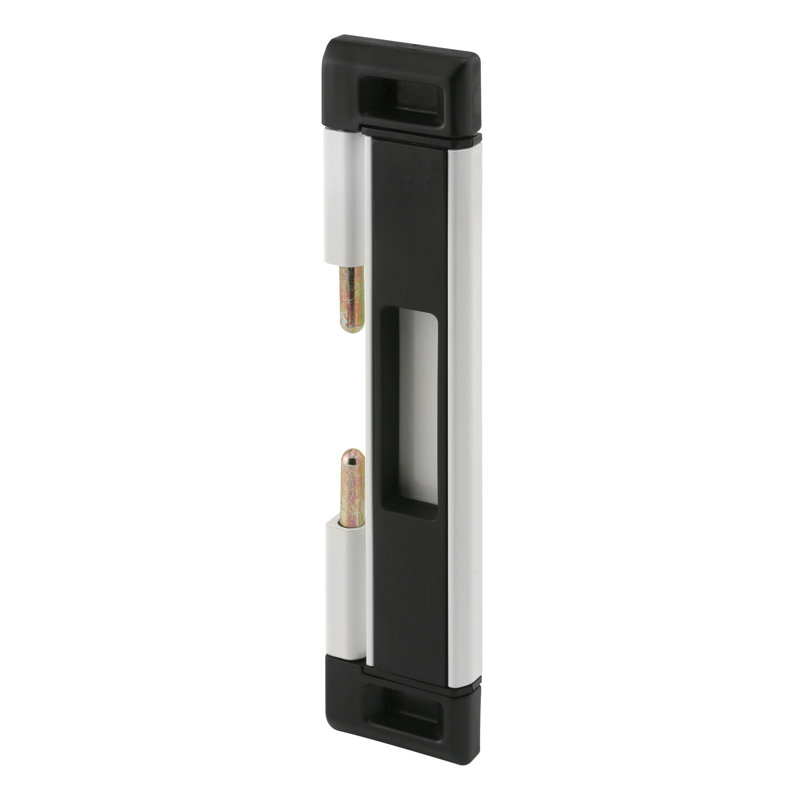Patio Door Deadbolt Lock, 8 In. Overall Height, Steel Bar, Surface