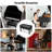 Elmedin Faux Leather Flip Top Storage Bench Adjustable Height Piano Bench PU Padded Keyboard Seat Music-1879943751-1989233135