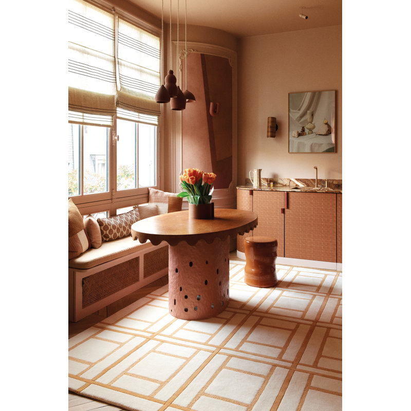 Eclisse, Rectangle 5'7" x 7'10", Yellow