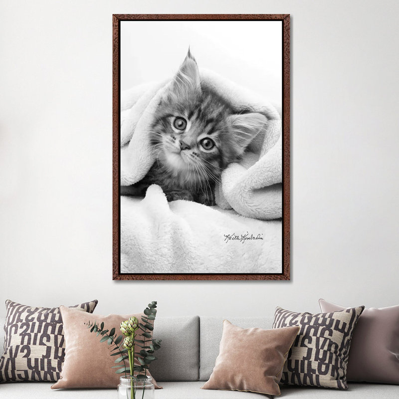 Bug In A Rug by Keith Kimberlin - Print on Canvas, Classic Brown Wood Framed, 152.5 cm H x 101.5 cm W