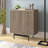 Whitman 28" Wide Rectangular Fluted Accent Cabinet in Antiqued Gray Oak-148425168