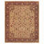 Samarkand Wool Oriental Area Rug in Beige/Red-45411227