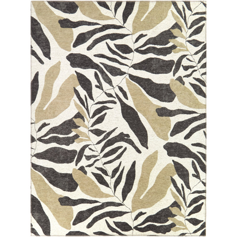 Tapis crème Ahmik, Rectangle 5 pi 3 po x 7 pi