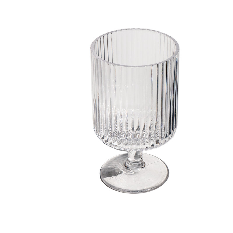 Mini verre à vin empilable en acrylique Mesa - transparent - 10 oz