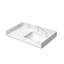 Plateau de meuble-lavabo simple 36 po avec lavabo droit - pour remplacement de meuble-lavabo, sans armoire
