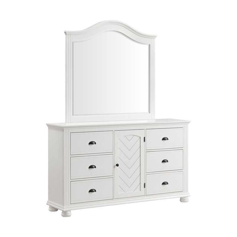 Ensemble de commode et miroir Schauer