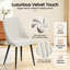 46cm H Velvet Upholstered Upholstered Back Side Chair-1338694351-1338694350
