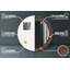 Huldar Glass Flat Wall Mirror