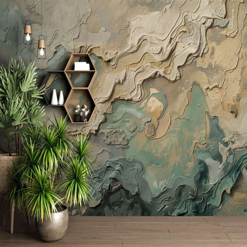 Débit texturé du désert, L 192 po x l 108 po
