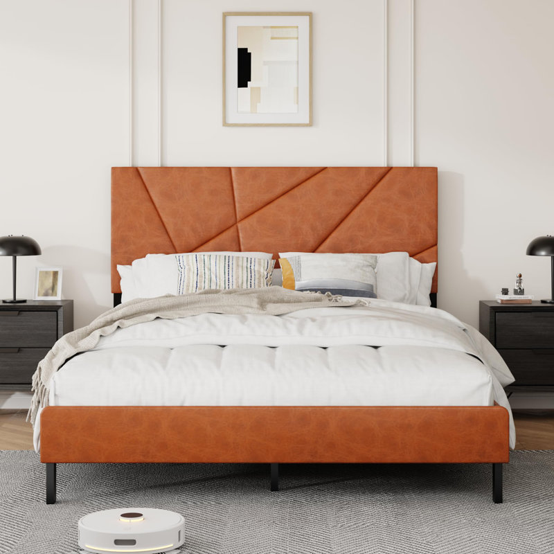 Queen Bed Frame With Headboard, Queen