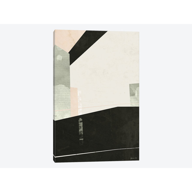 «Out in III», impression sur toile, H 26 po x l 18 po x P 1,5 po, Toile avec cadre noir, Pas de tapis