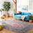 Kilim Flat Weave Wool Southwestern Rug-2141778504